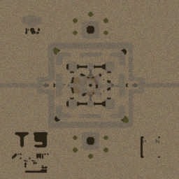 WC3 DM 0.7-381b - Warcraft 3: Mini map