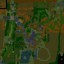 Wood Vs Beast Ver 1.9b - Warcraft 3 Custom map: Mini map