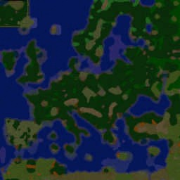 WorldWarII  V.5.5 - Warcraft 3: Mini map