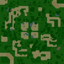 Worms Arena v1.5 - Warcraft 3: Mini map