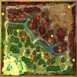 魔精灵2.3dota谷の战roolv - Warcraft 3: Mini map