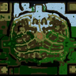 [防守]新三国争霸:血战到底-3.2 - Warcraft 3: Mini map