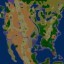 America the BattleField Warcraft 3: Map image