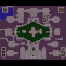 Angel Arena Vendetta 0.5 - Warcraft 3: Mini map