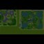 Archer Wars: Legacy 1.2b - Warcraft 3 Custom map: Mini map