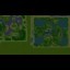 Archer Wars: Legacy 1.2c - Warcraft 3 Custom map: Mini map