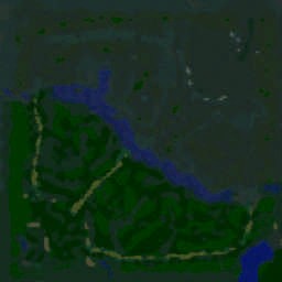 Argentum DotA v1.3b - Warcraft 3: Mini map