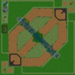 Base Race Advanced 2.03 - Warcraft 3: Mini map