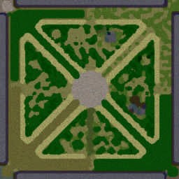 Batalla por los Ancestro v1.0 - Warcraft 3: Mini map