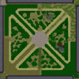 Batalla por los Ancestros - Warcraft 3: Mini map