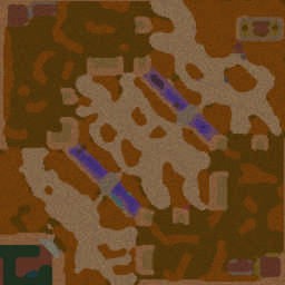 Battalion Siege 1.23 - Warcraft 3: Mini map