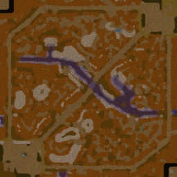 Battle Of Destiny (DotA) Vr1.5 AI - Warcraft 3: Mini map