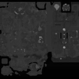 Battle of Felwood CL 6.45 - Warcraft 3: Mini map
