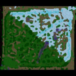 Battle of Gems v2.4 - Warcraft 3: Mini map