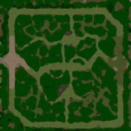 Battle of the Forces 1.5 - Warcraft 3: Mini map