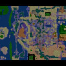 Battle Ships Caribbean v37 - Warcraft 3: Mini map