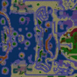 BattleShips Allstars4.1P - Warcraft 3: Mini map