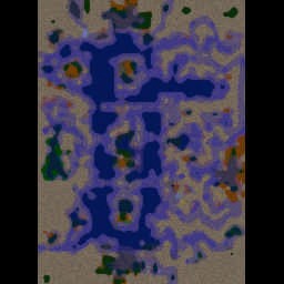 Battleships WaterWorld v2.3 - Warcraft 3: Mini map