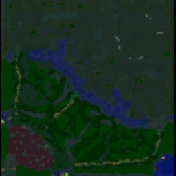 Blizzard DOTA v1.00r. - Warcraft 3: Mini map