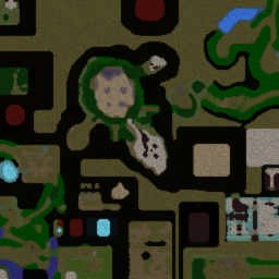 Character Defense 2 - A 6.8 Fix - Warcraft 3: Mini map