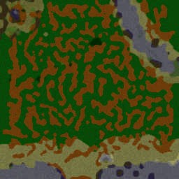 Cong Vien Khung Long - Warcraft 3: Mini map
