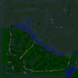 Crazy DotA v1.65 - Warcraft 3: Mini map