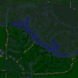 Crossover DotA 6.8b - Warcraft 3: Mini map