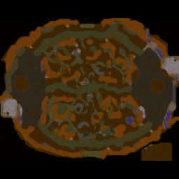 CursedHollow [Hots] 1.4 (09/12/20) - Warcraft 3: Mini map