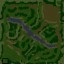 Custom DoTA 1.1 - Warcraft 3 Custom map: Mini map