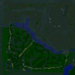 Custom DotA v2.2 - Warcraft 3: Mini map