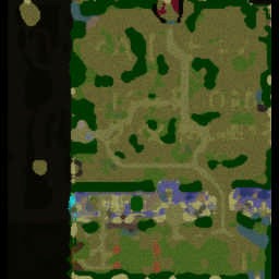 DBZ Hero Defense v3.8 - Warcraft 3: Mini map