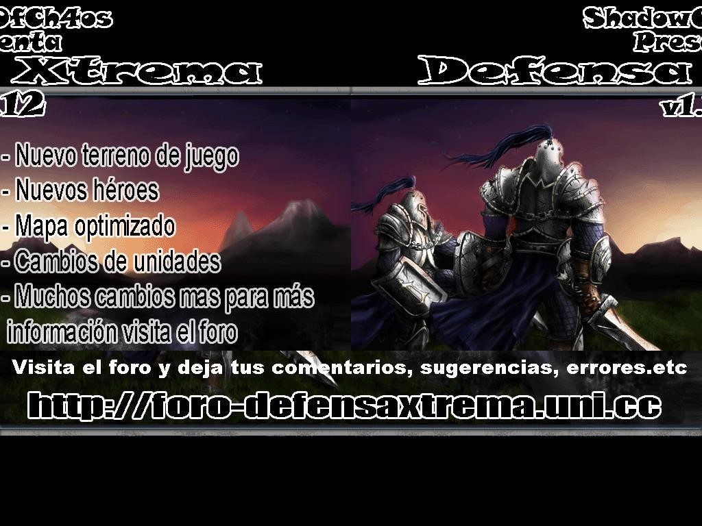 Defensa Xtrema v1.12 - Warcraft 3: Custom Map avatar