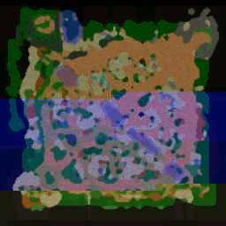 Defense of God V3.1ar - Warcraft 3: Mini map