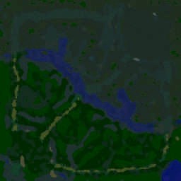 Defense of Samurai 1.3 - Warcraft 3: Mini map