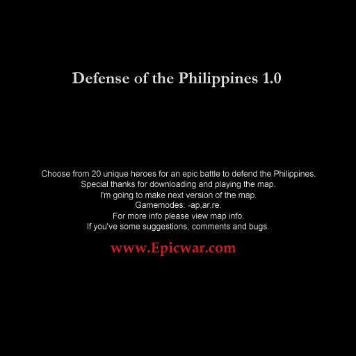Defense of the Philippines 1.2 - Warcraft 3: Custom Map avatar