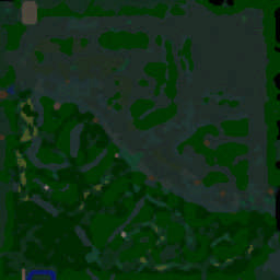 Defense of the Philippines 1.2 - Warcraft 3: Mini map