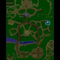 Defiende la casa de Jinez v4.2 - Warcraft 3: Mini map