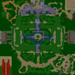 Divide & Fight v2.05c - Warcraft 3: Mini map