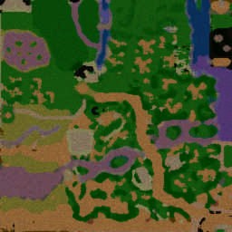 Dota 6.73 - Warcraft 3: Mini map