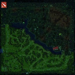 DotA AI REBORN - Warcraft 3: Mini map