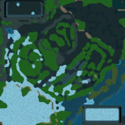 DotA Allstars Malanday v.1.0b - Warcraft 3: Mini map