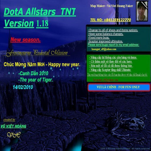 DotA Allstars TNT v1.18 Extreme - Warcraft 3: Custom Map avatar