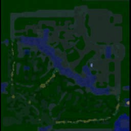 DotA Allstars Ultmate v0.1 [ TEST ] - Warcraft 3: Mini map