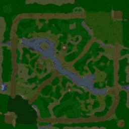 DotA Alternate v1.00b - Warcraft 3: Mini map