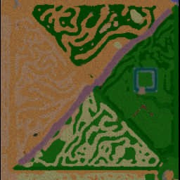 Dota DethvsDeathv3 - Warcraft 3: Mini map