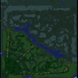 DotA v6.89s LoD - Warcraft 3: Mini map