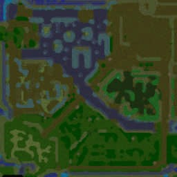 DotA Pokemon 1.0 - Warcraft 3: Mini map