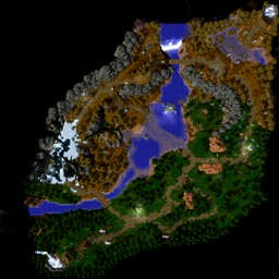 东方幻想乡DOTA v0.949c [需要1.24] - Warcraft 3: Mini map