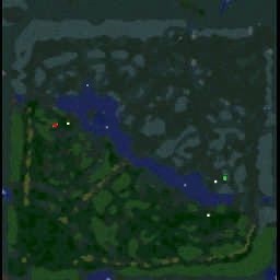 DotA v7.00e6 Allstars - Warcraft 3: Mini map