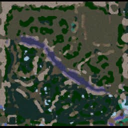 DotA[LegendOfDynasty] Ex14.9[Winter] - Warcraft 3: Mini map